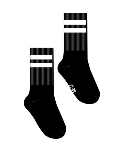 Носки трикотажные для мальчиков, 2 пары в комплекте черный,белый