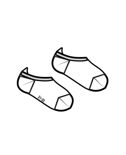 Носки трикотажные для девочек, 3 пары в комплекте белый,черный