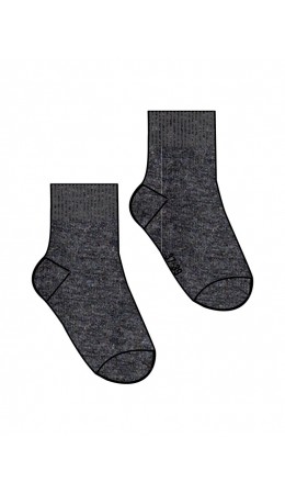Носки трикотажные для мальчиков, 2 пары в комплекте темно-серый