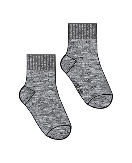 Носки трикотажные для мальчиков, 4 пары в комплекте тёмно-синий,серый