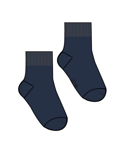 Носки трикотажные для мальчиков, 4 пары в комплекте тёмно-синий,серый