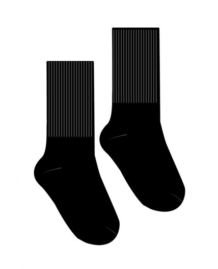 Носки трикотажные для мальчиков, 2 пары в комплекте белый,черный