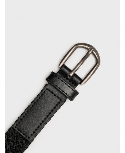 Ремень для девочек черный