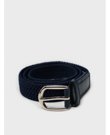 Ремень для девочек тёмно-синий