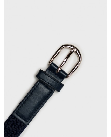 Ремень для девочек тёмно-синий