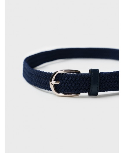 Ремень для девочек тёмно-синий