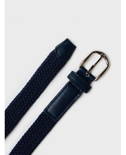 Ремень для девочек тёмно-синий