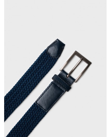Ремень для мальчиков тёмно-синий
