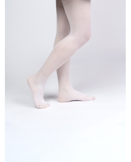 Колготки трикотажные для девочек белый