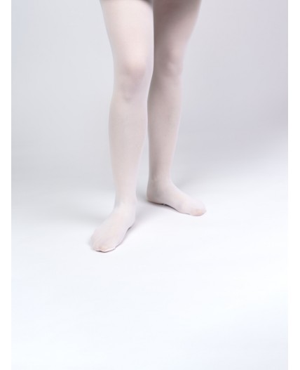 Колготки трикотажные для девочек белый