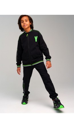 Толстовка трикотажная для мальчиков черный