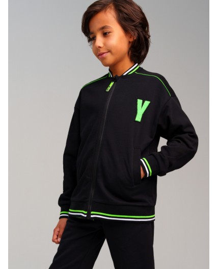 Толстовка трикотажная для мальчиков черный