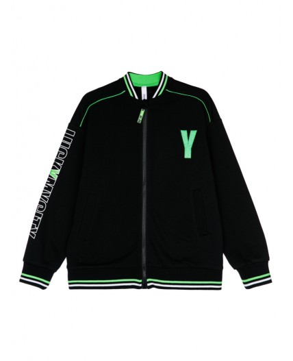 Толстовка трикотажная для мальчиков черный