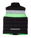 Жилет текстильный с полиуретановым покрытием для мальчиков черный,зеленый,серебряный