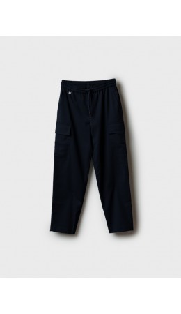 Брюки текстильные для мальчиков тёмно-синий