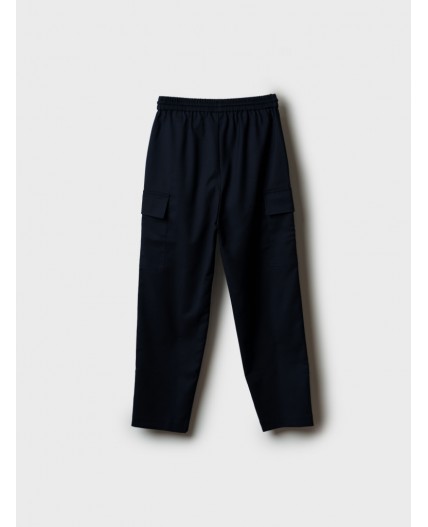 Брюки текстильные для мальчиков тёмно-синий