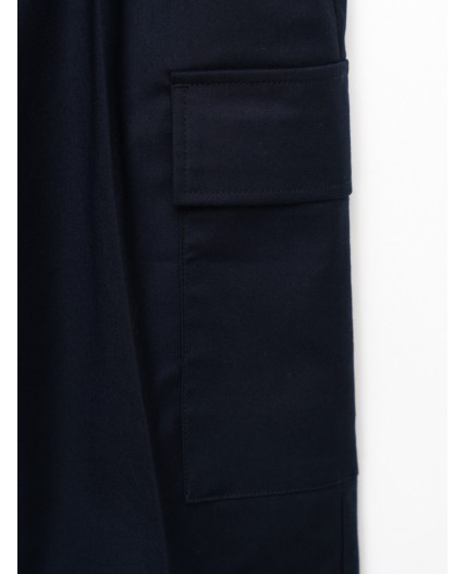 Брюки текстильные для мальчиков тёмно-синий