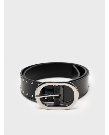 Ремень для девочек черный