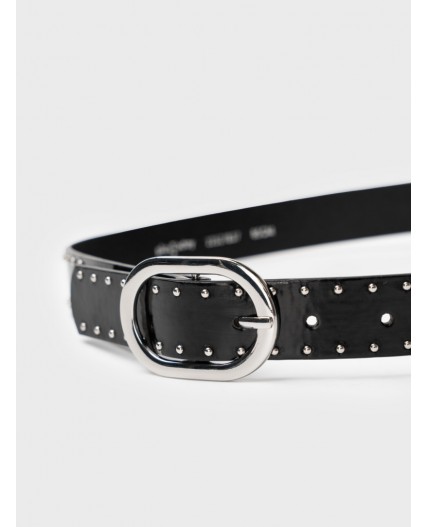 Ремень для девочек черный