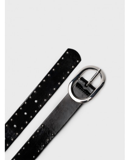 Ремень для девочек черный