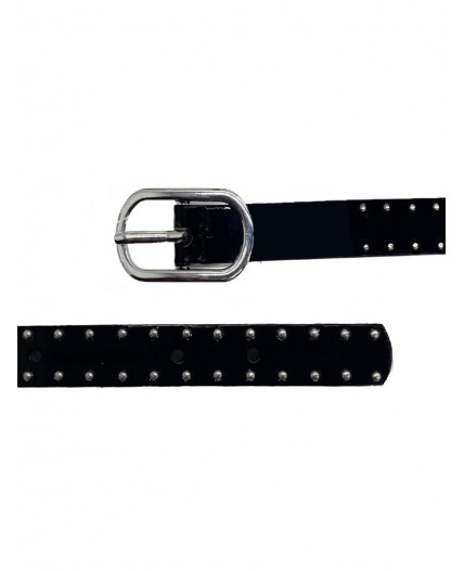 Ремень для девочек черный