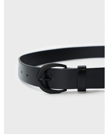 Ремень для девочек черный