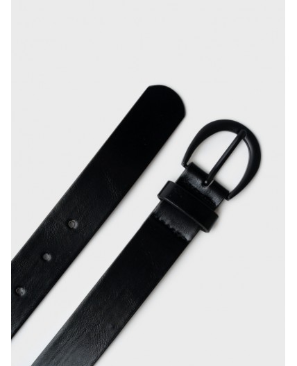 Ремень для девочек черный