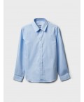 Рубашка текстильная для мальчиков (regular fit) голубой