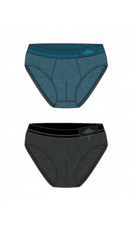 Трусы трикотажные для мальчиков - брифы, 2 шт в комплекте черный,тёмно-синий