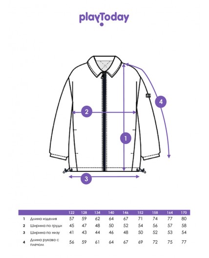 Куртка трикотажная для девочек тёмно-синий