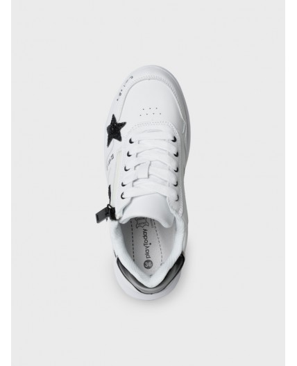 Полуботинки для девочек белый