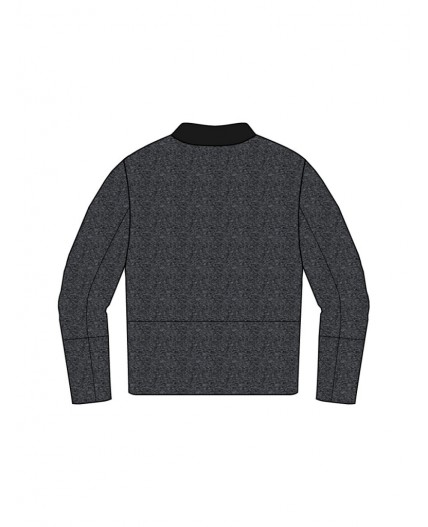 Жакет трикотажный для мальчиков темно-серый