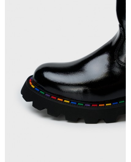 Ботинки для девочек черный