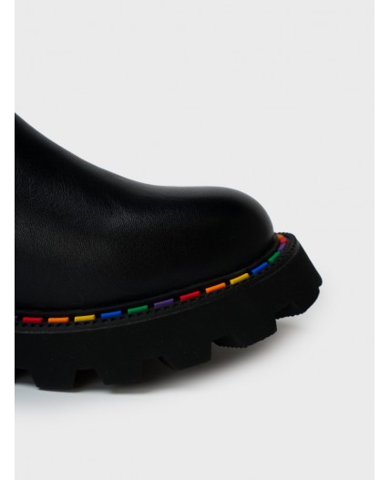 Сапоги для девочек черный