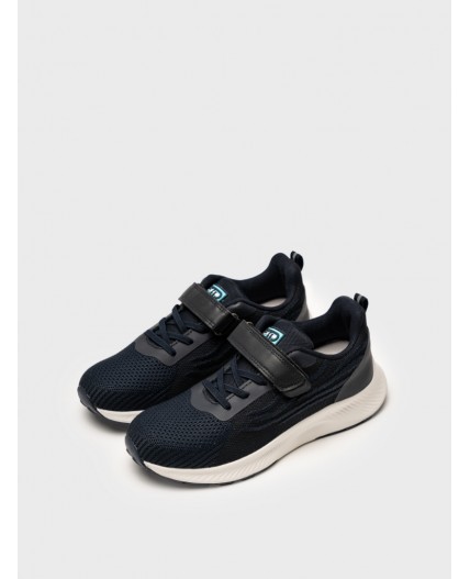 Полуботинки для мальчиков тёмно-синий