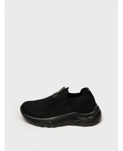 Полуботинки для мальчиков черный