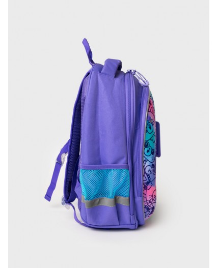Рюкзак текстильный для девочек разноцветный