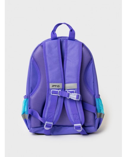 Рюкзак текстильный для девочек разноцветный