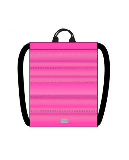 Сумка-мешок текстильная для девочек фуксия