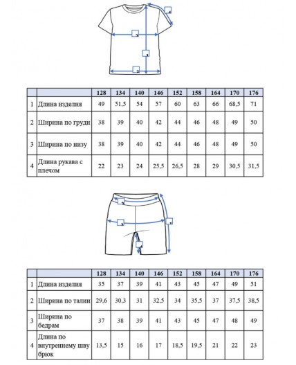 Футболка, шорты для мальчика белый,красный,тёмно-синий