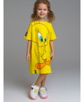 Платье трикотажное для девочек жёлтый