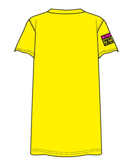 Платье трикотажное для девочек жёлтый