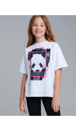 12421900 Футболка Женский белый,черный