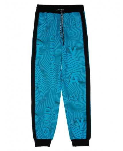 Брюки трикотажные для мальчиков черный,синий