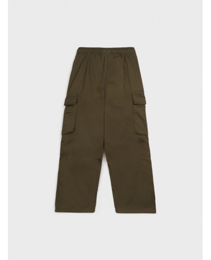 Брюки текстильные для мальчиков хаки