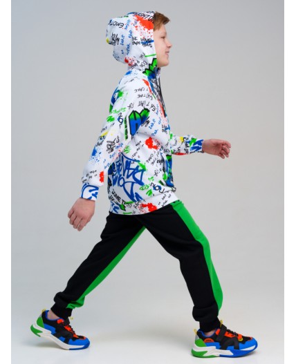 Толстовка трикотажная для мальчиков разноцветный