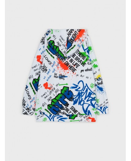 Толстовка трикотажная для мальчиков разноцветный