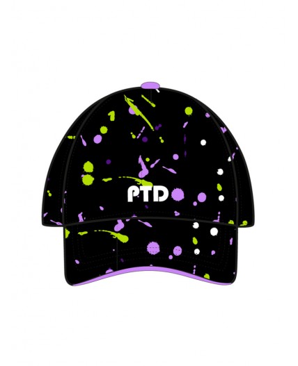 Кепка текстильная для девочек черный,светло-зеленый,сиреневый