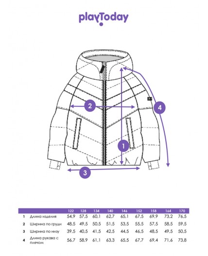 Куртка текстильная с полиуретановым покрытием для девочек коричневый,черный,белый
