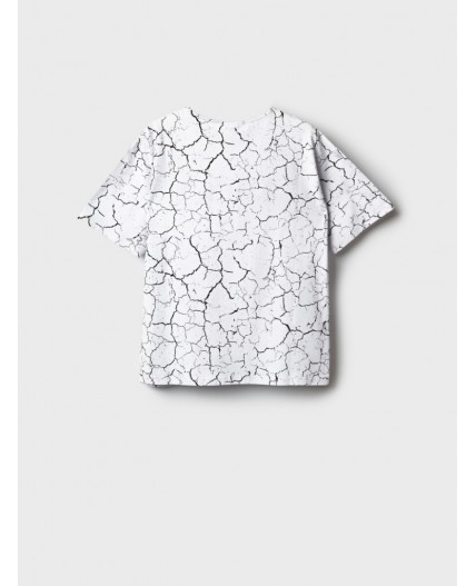 Фуфайка трикотажная для девочек (футболка) белый,черный